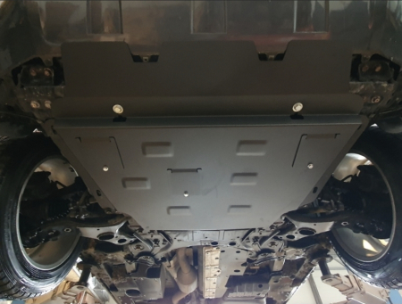 Scut metalic motor, cutie viteză, radiator și bară față Toyota RAV 4 (2006-2013) Diesel – Oțel 2mm [5]