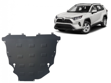 Scut metalic motor, cutie viteză, radiator și bară față Toyota RAV 4 (2018 - 2026) – Oțel 2mm [1]
