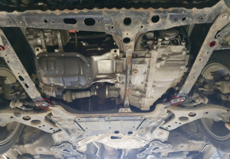 Scut metalic motor și cutie de viteză Toyota Verso (2009 - 2018) – Oțel 2mm [3]