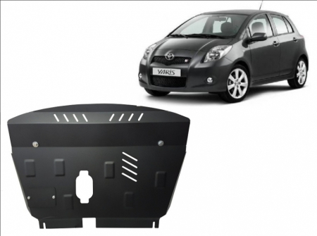 Scut motor metalic Toyota Yaris (2005 - 2011) - Protecție 2mm [1]