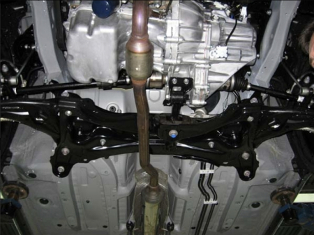 Scut motor metalic Toyota Yaris Diesel (2005 - 2011) - Protecție 2mm [3]