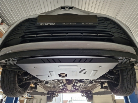 Scut motor metalic Toyota Yaris (2011 - 2020) - Protecție 2mm [7]