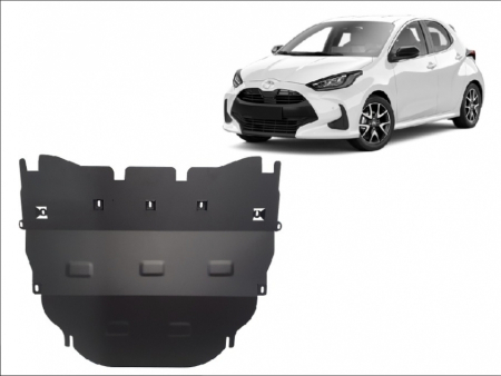 Scut motor metalic Toyota Yaris XP210 (2021 - 2026) - Protecție 2mm [1]