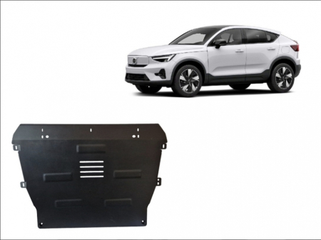 Scut Motor Metalic Volvo C40 (2022 - 2026) Protecție Profesională 2mm Karmaster [2]