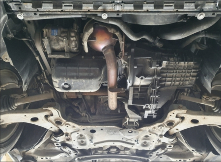 Scut Motor Metalic Volvo S40 (2004 - 2012) Protecție Profesională 2mm Karmaster [4]