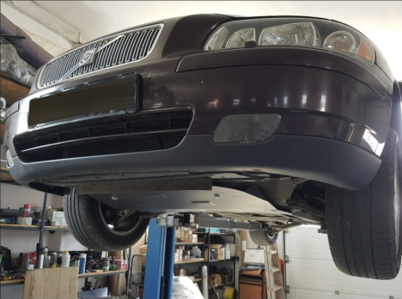 Scut Motor Metalic Volvo S60 (2000 - 2009) Protecție Profesională 2mm Karmaster [10]