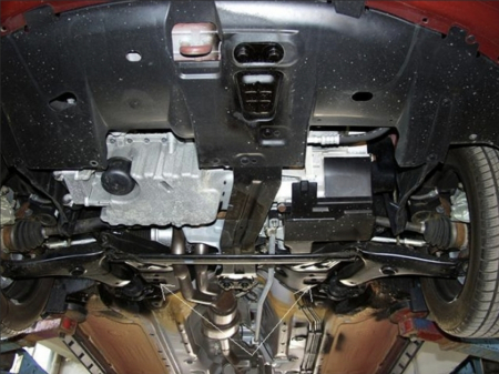 Scut Motor Metalic Volvo V40 (1995 - 2004) Protecție Profesională 2mm Karmaster [3]