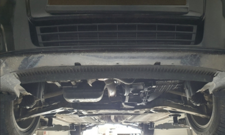Scut Motor Metalic Volvo V50 (2004 - 2012) Protecție Profesională 2mm Karmaster [6]
