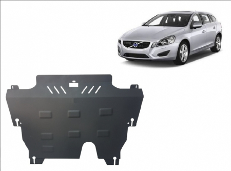 Scut Motor Metalic Volvo V60 (2010 - 2018) Protecție Profesională 2mm Karmaster [1]
