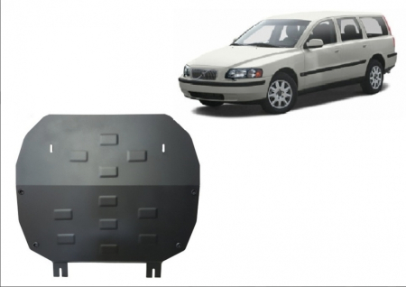 Scut Motor Metalic Volvo V70 (2000 - 2007) Protecție Profesională 2mm Karmaster [1]
