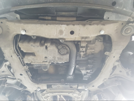 Scut Motor Metalic Volvo V70 (2000 - 2007) Protecție Profesională 2mm Karmaster [4]
