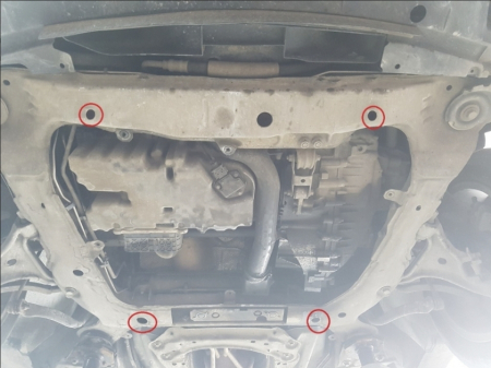 Scut motor metalic oțel 2mm Volvo XC70 1997-2007 cod 28.190 karmaster.ro [3]