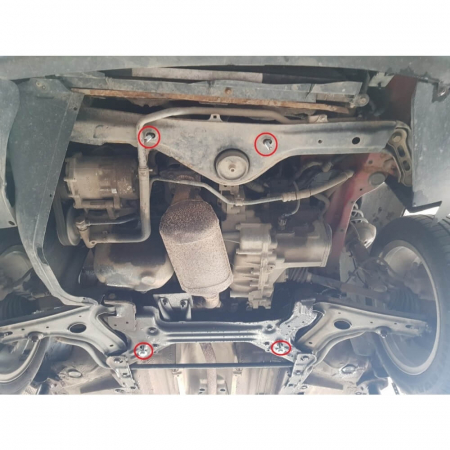 Scut motor metalic VW Caddy 1991 - 2003 [4]