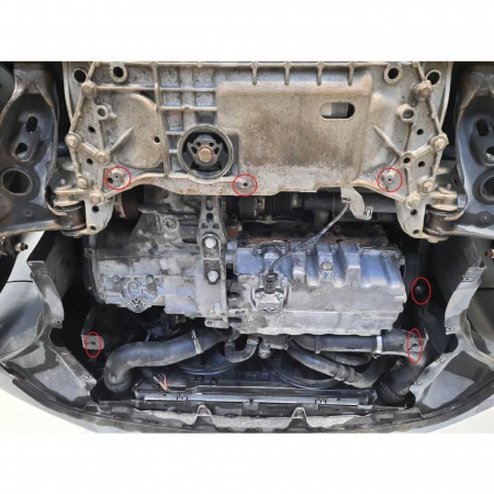 Scut motor metalic VW Caddy dupa 2004 [4]