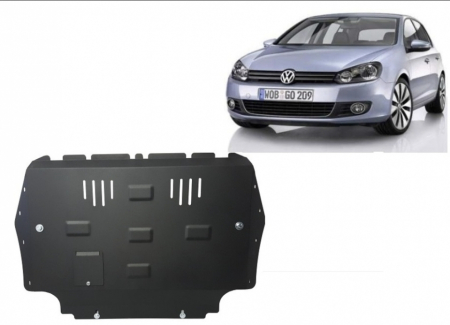 Scut Motor Metalic VW Golf 6 2010-2012 1.2 1.4 TSI 1.6 TDI Protecție Profesională Fereastră Ulei Karmaster [1]