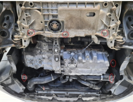 Scut motor metalic VW Golf 6 dupa 2009 [2]