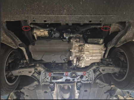 Scut Motor Metalic VW Golf 7 2012-2020 Protecție Profesională Bară Radiator Fereastră Ulei Karmaster [3]