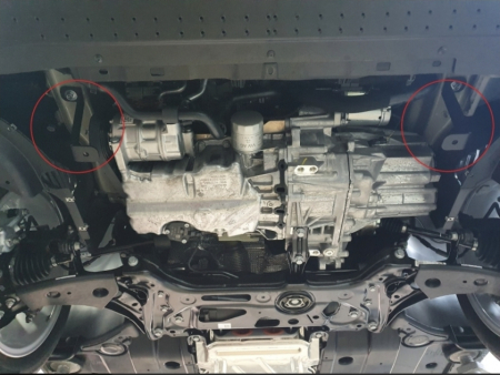 Scut Motor Metalic VW Golf 8 2019-2026 Protecție Profesională Caseta Direcție Electrică Radiator Karmaster [3]