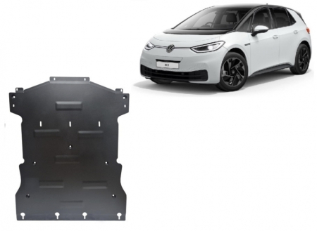 Scut motor metalic VW ID.3 (2019 - prezent) - Protecție oțel 2mm cod 30.153 [1]