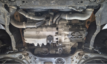 Scut Motor Metalic VW Jetta 2011-2026 Protecție Profesională Motor Cutie Viteze Fereastră Ulei Karmaster [3]