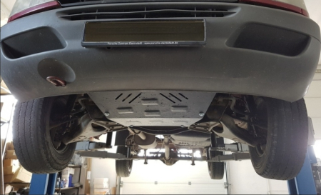Scut Motor Metalic VW LT 1996-2006 Protecție Profesională Oțel 2.5mm Baie Ulei Karmaster [8]