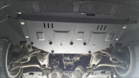 Scut Motor Metalic VW Passat V6 2.5 TDI 1997-2005 Protecție Profesională Radiator Bară Oțel 2mm Karmaster [5]