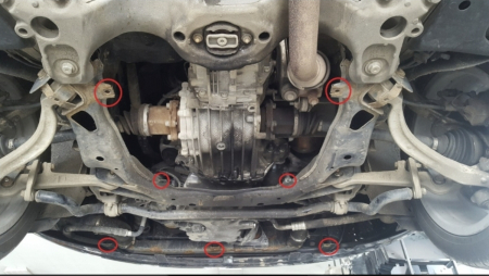 Scut Motor Metalic VW Passat V6 2.5 TDI 1997-2005 Protecție Profesională Radiator Bară Oțel 2mm Karmaster [4]