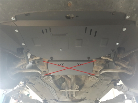 Scut Motor Metalic VW Passat B5.5 2000-2005 Protecție Profesională Motor Radiator Bară Față Karmaster [7]