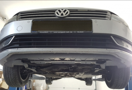 Scut Motor Metalic VW Passat B7 2010-2014 Protecție Profesională Motor Cutie Radiator Bară Față Karmaster [5]