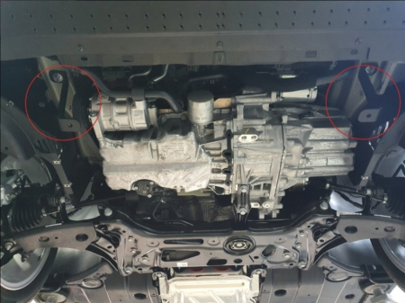Scut Motor Metalic VW Passat B9 2024-2026 Protecție Profesională Motor Cutie Radiator Caseta Direcție Karmaster [3]
