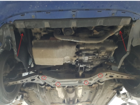 Scut motor metalic VW Polo 6R dupa 2009 [2]