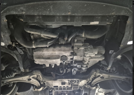 Scut Motor Metalic VW Sharan - cu Webasto (2010 - 2022) – Protecție Profesională 2mm [3]