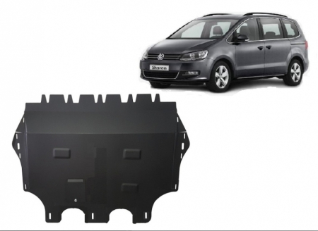 Scut Motor Metalic VW Sharan (2010 - 2022) – Protecție Profesională 2mm [1]