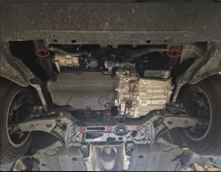 Scut Motor Metalic VW T-Roc Cutie Manuală (2017 - 2026) – Protecție Profesională 2mm [3]