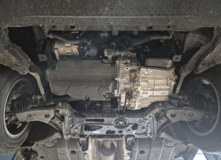 Scut Motor Metalic VW T-Roc Cutie Manuală (2017 - 2026) – Protecție Profesională 2mm [4]