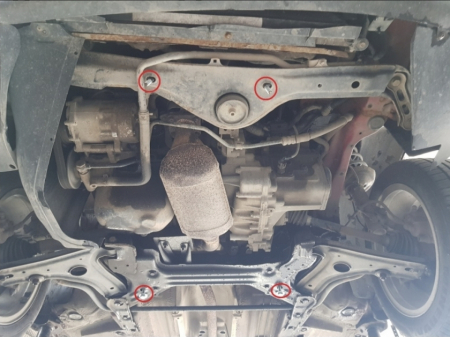 Scut Motor Metalic VW Vento (1991 - 1999) Protecție Profesională 2mm Karmaster [3]