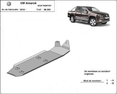 Scut motor Vw - Scut rezervor VW Amarok dupa 2010