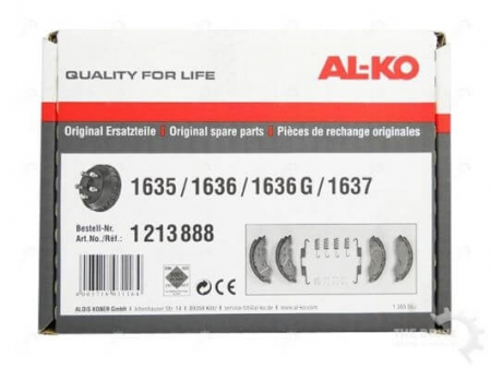 Accesorii remorci - Set saboti frana remorca auto + arcuri original ALKO Set 47 1636/1637