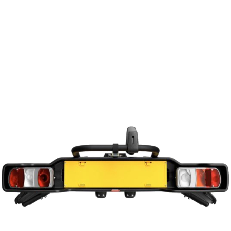 Suport 2 biciclete Peruzzo Parma 706N cu prindere pe carligul de remorcare, Negru Mat [5]