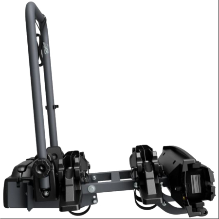 Suport 2 biciclete Peruzzo Pure Instinct 708W compatibil cu biciclete electrice cu prindere pe carligul de remorcare, Anthracite Grey [3]