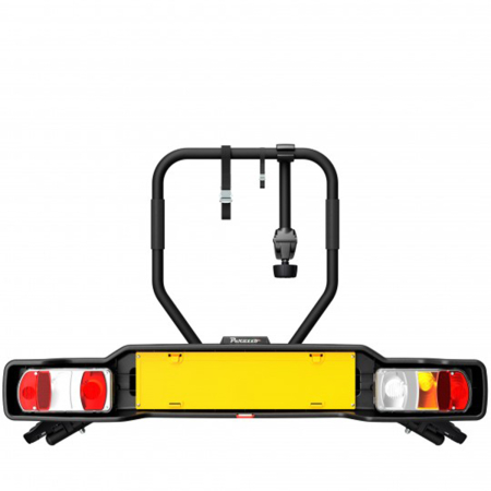 Suport 2 biciclete Peruzzo Siena 668N cu prindere pe carligul de remorcare, Negru [4]