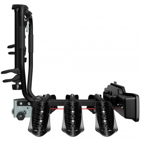 Suport 3 biciclete Peruzzo Siena 668/3N cu prindere pe carligul de remorcare, Negru [2]