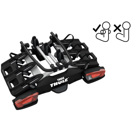 Suport 3 biciclete Thule VeloCompact F cu prindere pe carligul de remorcare de tip FIX4BIKE [3]