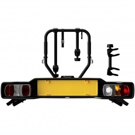 Suport 4 biciclete Peruzzo Siena 668/4N cu prindere pe carligul de remorcare, Negru [4]