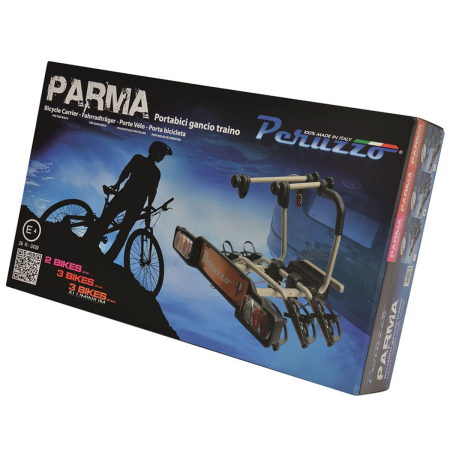 Suport biciclete Peruzzo Parma 4 biciclete 706/4 gri cu prindere pe carligul de remorcare [3]