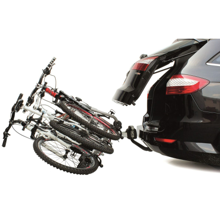 Suport biciclete Peruzzo Parma 4 biciclete 706/4 gri cu prindere pe carligul de remorcare [2]