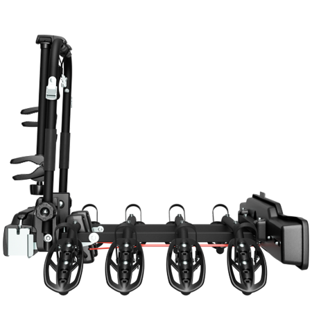 Suport biciclete Peruzzo Parma 4 biciclete 706/4N negru cu prindere pe carligul de remorcare [4]