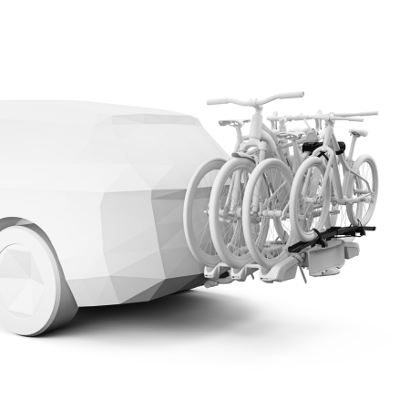 Suport biciclete Thule EasyFold 3  cu prindere pe carligul de remorcare - pentru 3 biciclete [3]