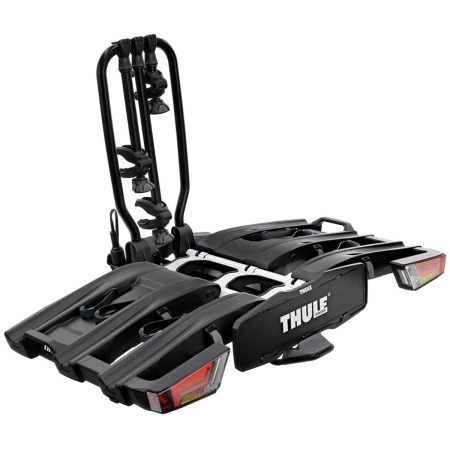 Suporturi biciclete - Suport biciclete Thule EasyFold XT 3  NEGRU cu prindere pe carligul de remorcare - pentru 3 biciclete