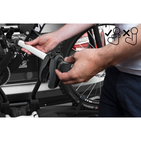 Suport biciclete Thule EasyFold XTF 2 cu prindere pe carligul de remorcare (13 pini) - pentru 2 biciclete [2]